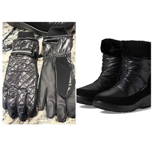 Winter boot and glove bundle! Two for one! Size 11 and gloves M-L. Waterproof! - Picture 1 of 11